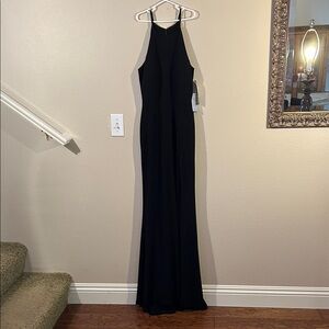 Nordstrom Elegant Black Maxi Dress NWT